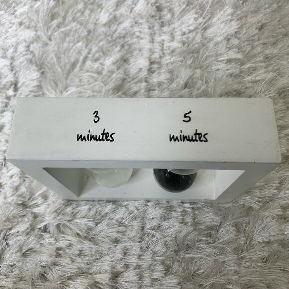 Decorative Sand Hourglass 3 and 5 minute Egg Timer - Picture 5 of 5